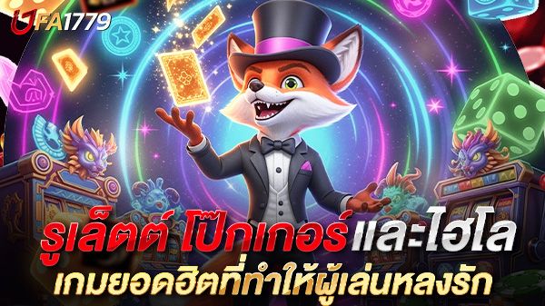บทความ ข้อดีของรูเล็ตต์ โป๊กเกอร์ และไฮโล เกมยอดฮิตที่ทำให้ผู้เล่นหลงรัก พร้อมกลยุทธ์สร้างผลลัพธ์ที่ดีกว่าเดิม